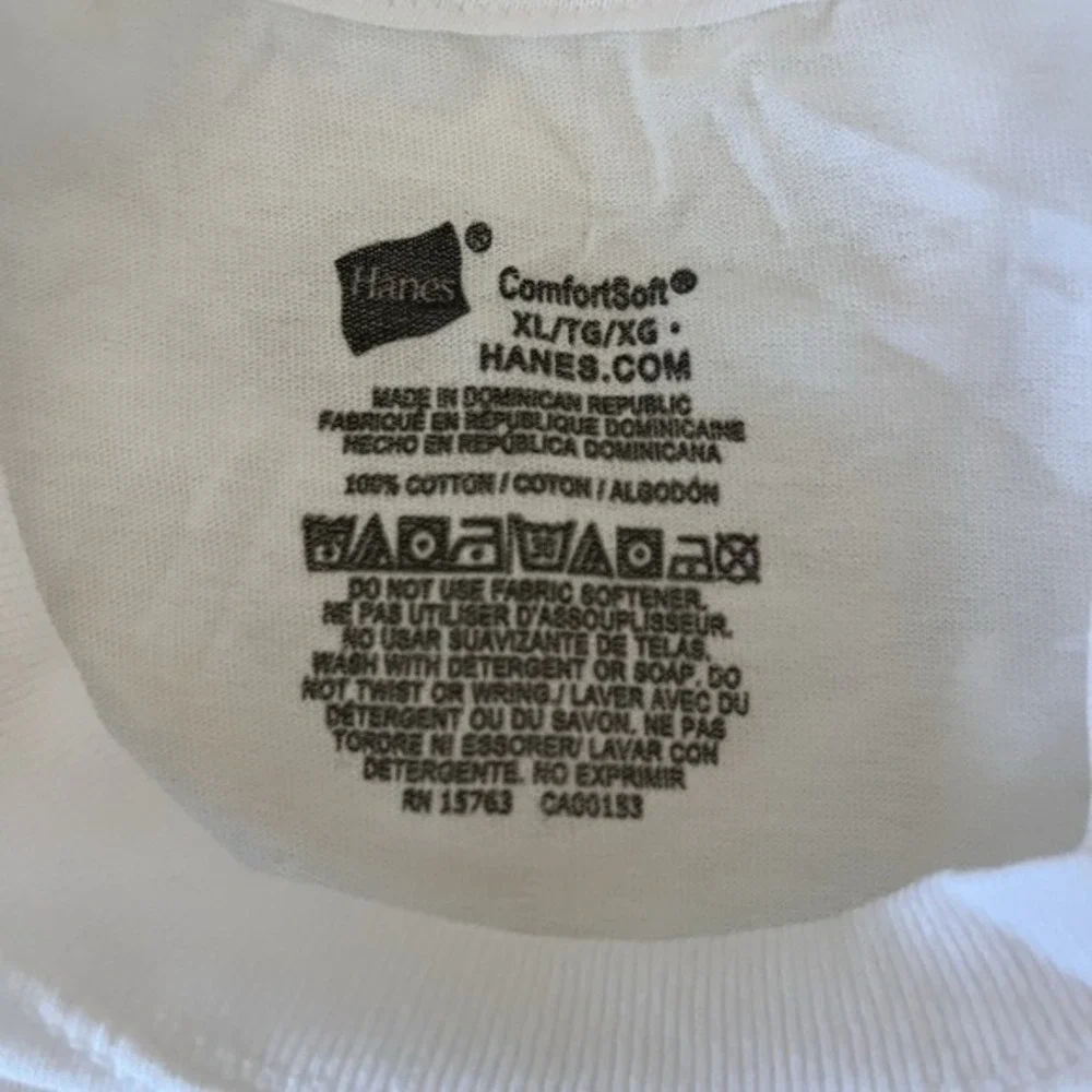Hanes Tagless Underwear Men's‎ XL Comfort Cotton Flex 3 Briefs/4 T-shirts NEW